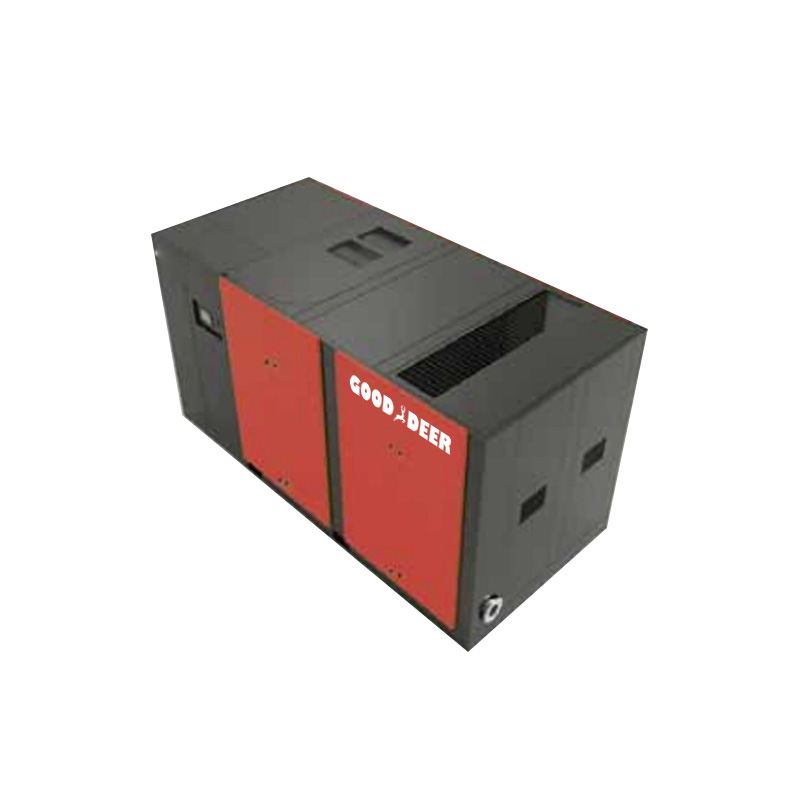 ضاغط هواء لولبي مشحم يعمل بمحرك